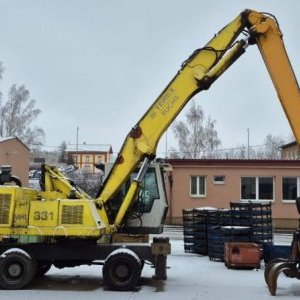 foto 22.5t mobilbagger Fuchs 331 schrott